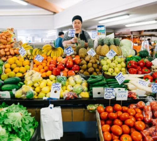 Marché municipal de Nouméa